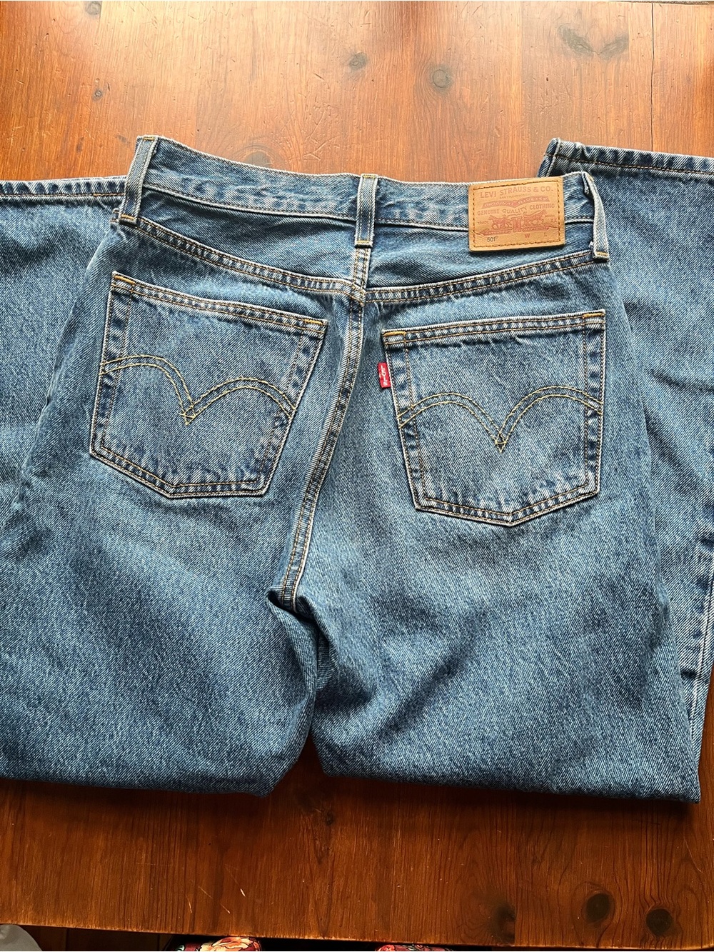Levi's Light Blue Relaxed Fit Denim Jeans